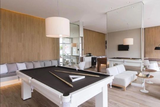 Sala de Jogos de apartamento para alugar com 1 quarto, 34m² em Barra Funda, São Paulo