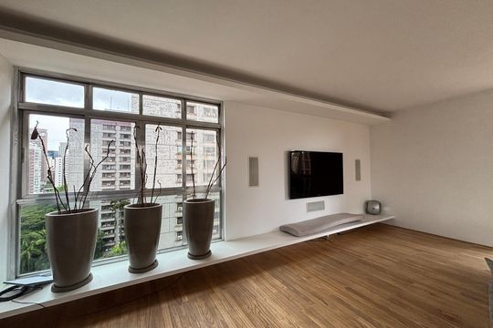 Sala de apartamento para alugar com 2 quartos, 185m² em Jardim Europa, São Paulo