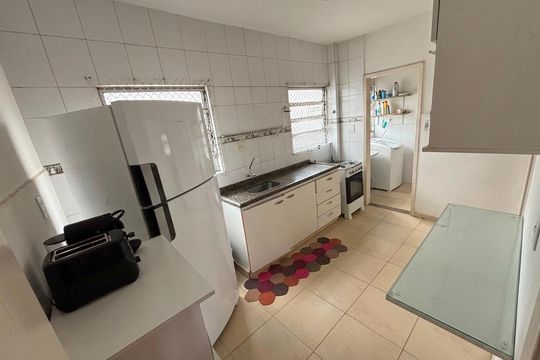 Cozinha de apartamento à venda com 3 quartos, 105m² em Bela Vista, São Paulo