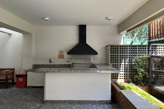 Área comum - Churrasqueira de apartamento à venda com 3 quartos, 177m² em Vila Anglo Brasileira, São Paulo
