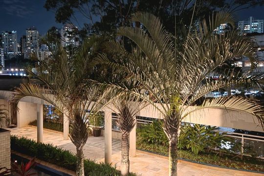 Área externa de apartamento para alugar com 2 quartos, 78m² em Vila Andrade, São Paulo