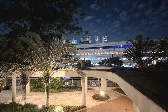 Área externa de apartamento para alugar com 2 quartos, 78m² em Vila Andrade, São Paulo