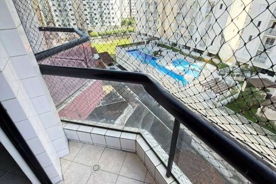 Varanda de apartamento para alugar com 1 quarto, 56m² em Vila Assuncao, Praia Grande