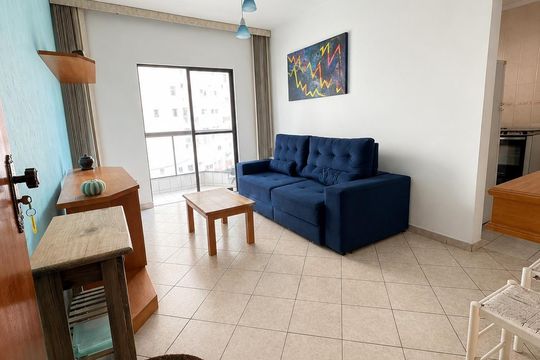 Apartamento para alugar com 1 quarto, 56m² em Vila Assuncao, Praia Grande