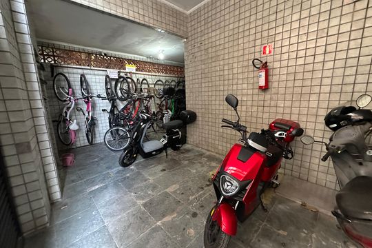 Garagem de apartamento para alugar com 1 quarto, 36m² em Morro dos Barbosas, São Vicente