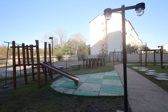 Área comum - Playground de apartamento para alugar com 2 quartos, 51m² em Marechal Rondon, Canoas