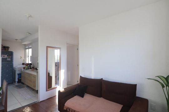 Sala de apartamento para alugar com 2 quartos, 51m² em Marechal Rondon, Canoas