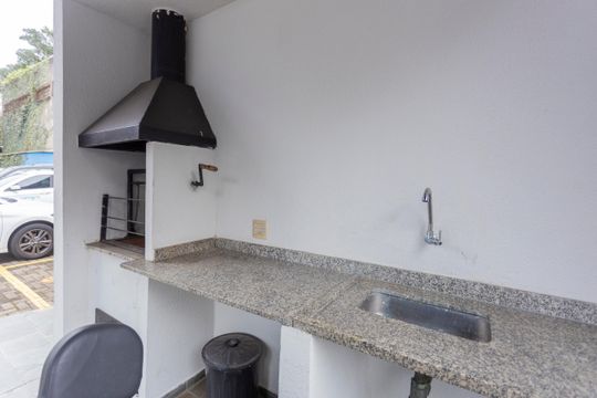 Área comum - Churrasqueira de apartamento à venda com 2 quartos, 48m² em Jardim Maraba(zona Sul), São Paulo
