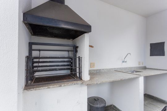 Área comum - Churrasqueira de apartamento à venda com 2 quartos, 48m² em Jardim Maraba(zona Sul), São Paulo