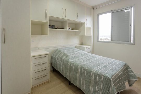 Quarto 1  de apartamento à venda com 2 quartos, 48m² em Jardim Maraba(zona Sul), São Paulo