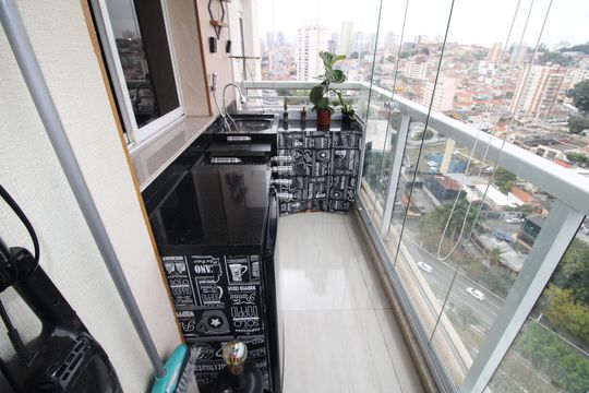 Varanda de apartamento para alugar com 2 quartos, 75m² em Jardim São Paulo, São Paulo