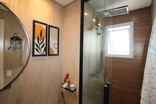 Banheiro 1 de apartamento para alugar com 2 quartos, 75m² em Jardim São Paulo, São Paulo