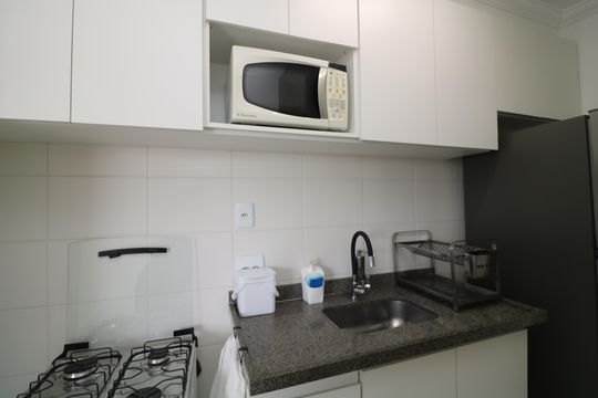 Cozinha de apartamento para alugar com 2 quartos, 55m² em Vila Prudente, São Paulo