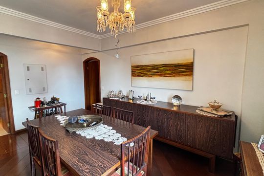 Sala - Sala de Jantar de apartamento à venda com 3 quartos, 235m² em Campestre, Santo André
