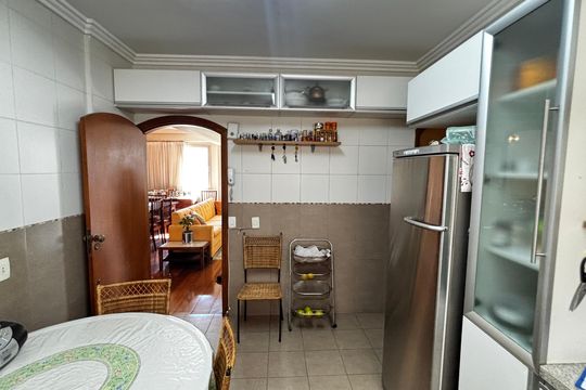 Cozinha de apartamento à venda com 3 quartos, 235m² em Campestre, Santo André