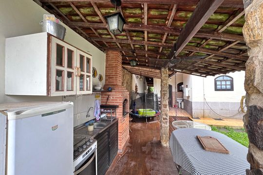 Área externa de casa de condomínio à venda com 3 quartos, 124m² em Vargem Grande, Rio de Janeiro