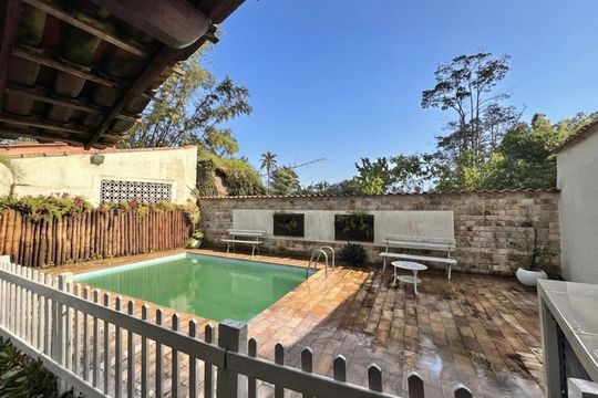 Área externa de casa de condomínio à venda com 3 quartos, 124m² em Vargem Grande, Rio de Janeiro