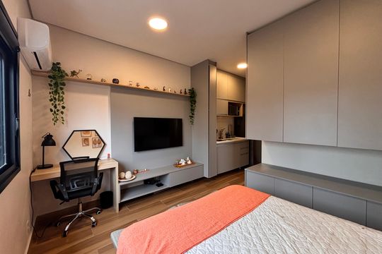 Studio de kitnet/studio à venda com 1 quarto, 24m² em Vila Olímpia, São Paulo