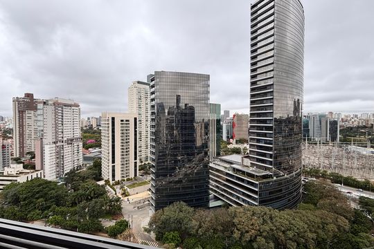 Vista de kitnet/studio à venda com 1 quarto, 24m² em Vila Olímpia, São Paulo