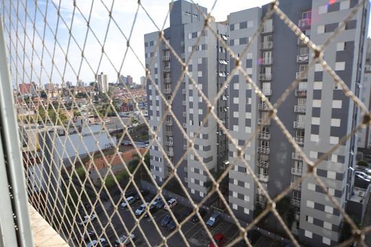 Quarto 1 - VIsta  de apartamento para alugar com 2 quartos, 55m² em Jardim Iraja, São Bernardo do Campo