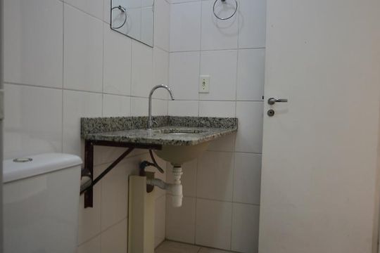 Banheiro  de apartamento para alugar com 2 quartos, 55m² em Jardim Iraja, São Bernardo do Campo