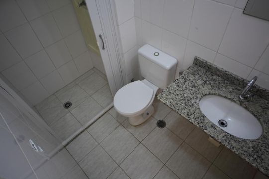 Banheiro  de apartamento para alugar com 2 quartos, 55m² em Jardim Iraja, São Bernardo do Campo