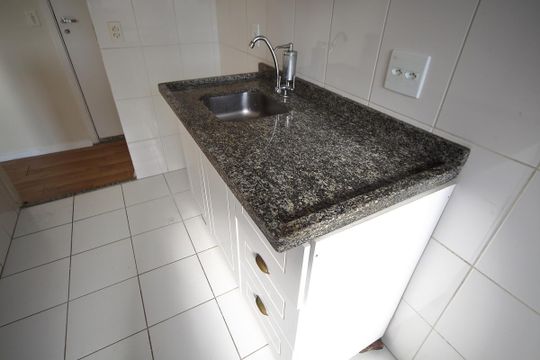 Cozinha  de apartamento para alugar com 2 quartos, 55m² em Jardim Iraja, São Bernardo do Campo