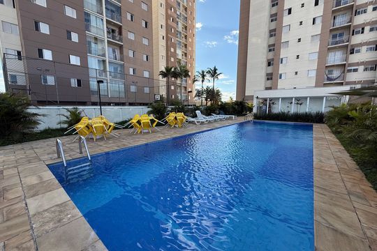 Área externa de apartamento à venda com 2 quartos, 56m² em Parque Novo Mundo, São Paulo