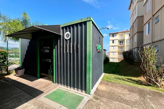 Área comum -Mini Mercado de apartamento para alugar com 2 quartos, 41m² em Vila Marieta, Campinas