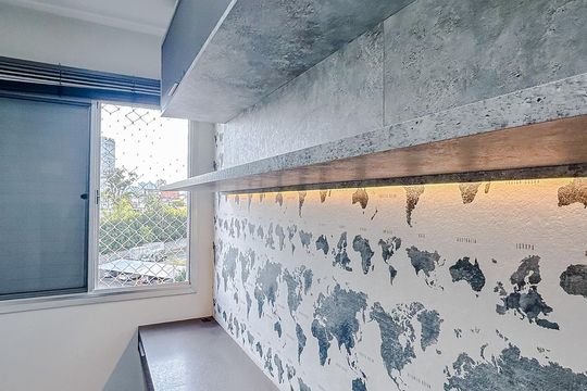 Quarto 3 de apartamento para alugar com 3 quartos, 65m² em Vila Carlos de Campos, São Paulo