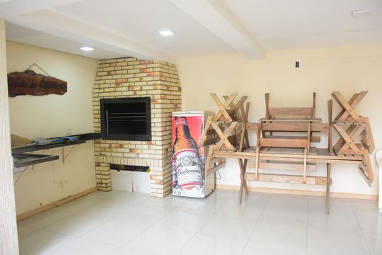 Área externa de casa para alugar com 1 quarto, 56m² em Vila Vista Alegre, Cachoeirinha