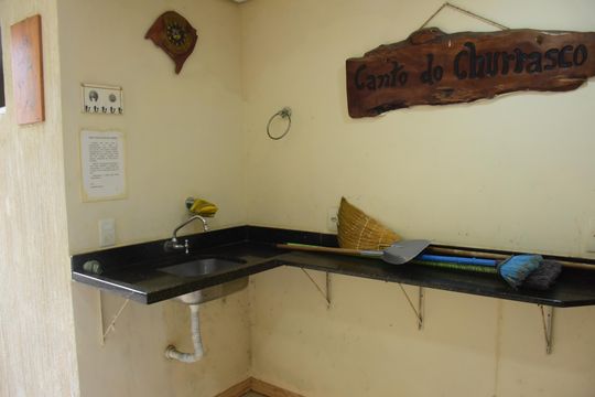 Área externa de casa para alugar com 1 quarto, 56m² em Vila Vista Alegre, Cachoeirinha