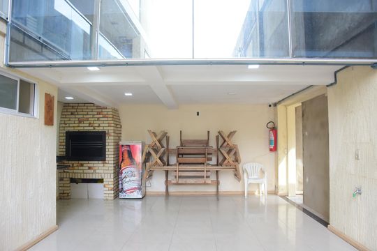 Área externa de casa para alugar com 1 quarto, 56m² em Vila Vista Alegre, Cachoeirinha