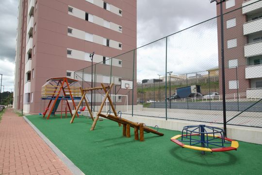 Área comum de apartamento para alugar com 2 quartos, 48m² em Jardim das Estrelas, Sorocaba