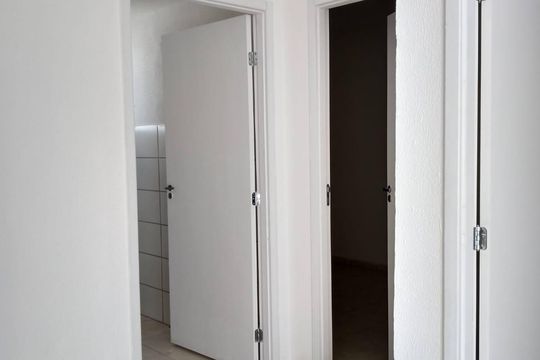 Sala de apartamento para alugar com 2 quartos, 48m² em Nacional, Contagem