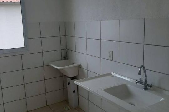 Cozinha de apartamento para alugar com 2 quartos, 48m² em Nacional, Contagem