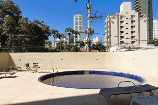 Área externa de apartamento para alugar com 3 quartos, 93m² em Vila Itapura, Campinas