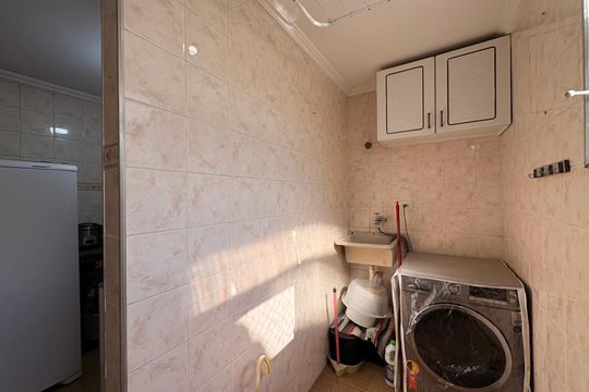 Lavanderia de apartamento para alugar com 2 quartos, 52m² em Vila Camilópolis, Santo André