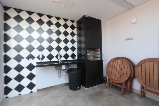 Área comum - Churrasqueira de apartamento à venda com 2 quartos, 47m² em Vila Ema, São Paulo