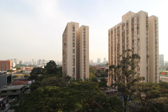 Vista de apartamento à venda com 2 quartos, 57m² em Vila Olímpia, São Paulo
