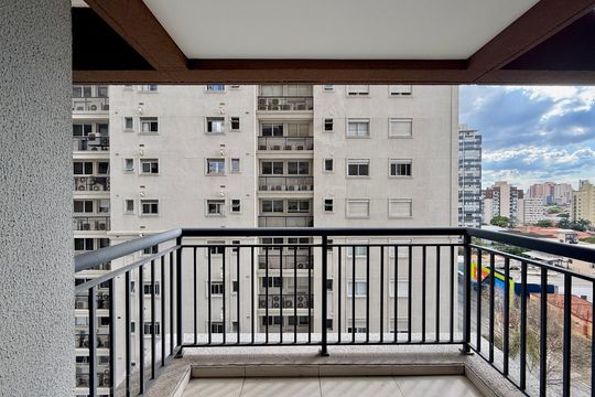 Sacada  de kitnet/studio à venda com 1 quarto, 29m² em Vila Clementino, São Paulo