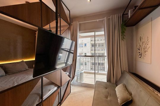Sala de kitnet/studio à venda com 1 quarto, 29m² em Vila Clementino, São Paulo