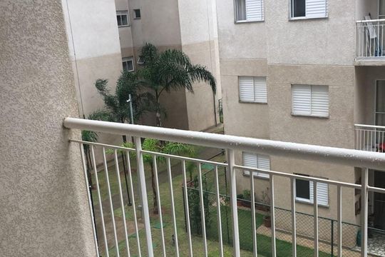 Varanda de apartamento para alugar com 2 quartos, 47m² em Vila Faustina II, Valinhos