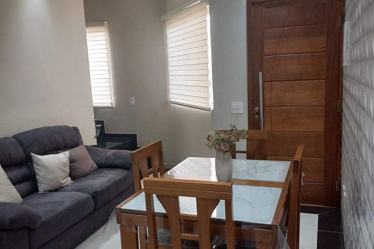 Sala de Jantar de casa de condomínio à venda com 2 quartos, 66m² em Itaquera, São Paulo