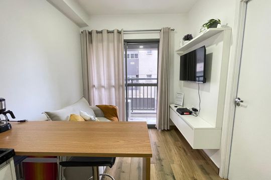 Sala de apartamento para alugar com 1 quarto, 26m² em Butantã, São Paulo