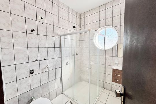 Banheiro de casa para alugar com 3 quartos, 125m² em Jardim Bela Vista, São José dos Campos