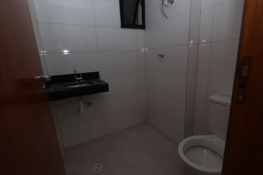 Banheiro de apartamento à venda com 1 quarto, 25m² em Quinta da Paineira, São Paulo