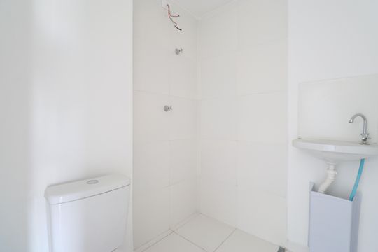 Banheiro de apartamento à venda com 1 quarto, 19m² em Água Branca, São Paulo