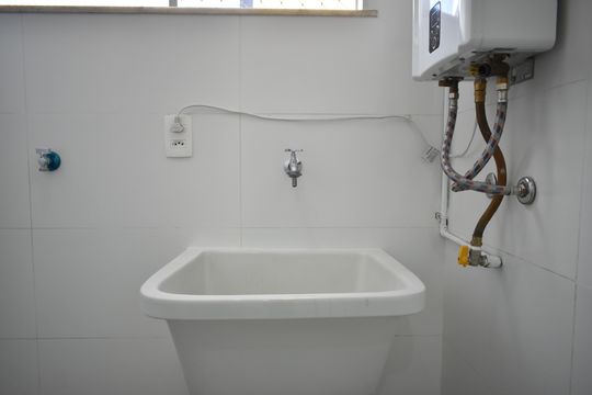 Área de Serviço de apartamento para alugar com 1 quarto, 36m² em Vila Clementino, São Paulo