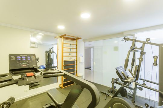 Área comum - Academia de apartamento à venda com 2 quartos, 103m² em Indianópolis, São Paulo